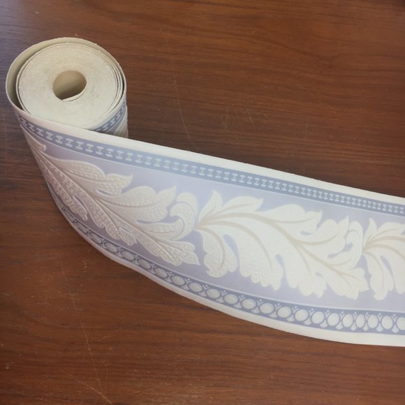 Graham & Brown Super Fresco 3 D Border Wallpaper Laurel Leaf NWT - Picture 8 of 9